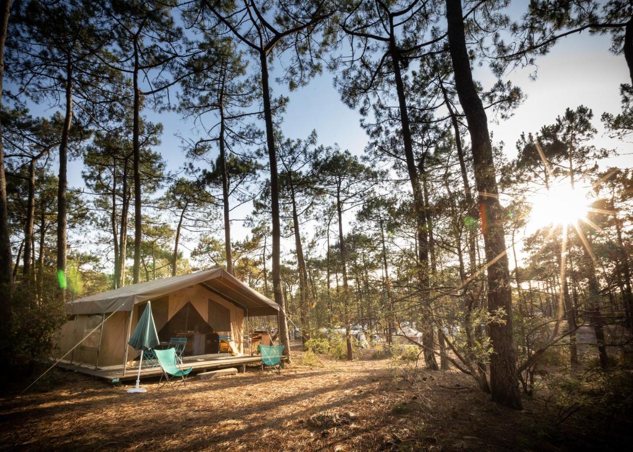 Huttopia Lac De 카르캉 외부 사진